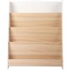 HUOLE Mensola per libro, libreria portaoggetti in legno, 2 in 1, mini scaffale per bambini e bambine 1-5 anni, bassa e massiccia, soggiorno camera da letto, regalo di compleanno