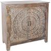 ATMOSPHERA CREATEUR D'INTERIEUR - Credenza a 2 Ante in Mango Shirel 90x90cm