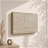 DAMDAM GO | Coperchio contatore Luce Copre Quadri elettrici Nordico in Legno - Elefanti