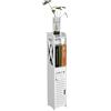 Wakects Armadietto da Terra per Bagno, Mobile Armadietto Scaffale A Colonna da Bagno in Legno, Armadio a Pavimento per la casa, 80 * 15,5 * 15 cm