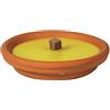 Generic Candela citronella Candele per Esterno in coccio di Terracotta 15 cm Set da 10 Pezzi Giardinaggio antizanzare Feste ed Eventi