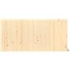 Raw Wood - Testiera per letto singolo in legno massello 100x80 cm Stile Nordico Fatto a mano in Spagna - Kita Natural