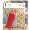 Generico Kit per Cesto Natalizio truciolo + Foglio di cellophane + Nastro
