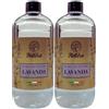 FEI FAN Ricarica per Diffusore di Fragranza a Bastoncini - Lavanda 500ml (2 Flaconi)