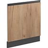 Vicco Pannello frontale R-Line, Rovere dorato, 59.6 cm Forma a J, senza piano di lavoro, per la libera combinazione all'interno di sistemi cucina modulari