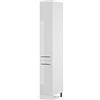 Vicco Armadio da farmacia Fame-Line, Bianco lucido, 30 cm, per la combinazione con altri moduli della serie Fame-Line