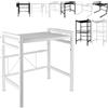 XUANYU Scaffale allungabile per forno a microonde, ripiano portaoggetti in metallo e portaoggetti da cucina con ganci in plastica, salvaspazio, bianco a 2 livelli