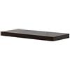 Rebecca Mobili Set 2 mensole a parete, ripiani da muro, di legno, colore wenge, legno mdf, arrdo cameretta soggiorno - Misure: 3,8 x 60 x 25 cm (HxLxP) - Art. RE6059