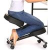 Esyogen Sedia al ginocchio da ufficio con ruote, ergonomica, per computer, per la salute, per il ginocchio, altezza 50-60 cm, altezza regolabile in altezza, ortopedico, per sostenere ginocchia e