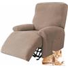 YWQJL Copri Poltrona Elettrica Reclinabile con Braccioli Copri Poltrona Relax Copripoltrona Relax Universale Copripoltrona 1 Posto/Set da 4 Pezzi(03)