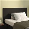 KTHLBRH Testiera per Letto Nera 120x1,5x80 cm in Legno Multistrato Testata della camera da letto testiera Testiera per camera degli ospiti Adatto per camera da letto, camera degli ospiti