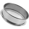 YOSADIER Setaccio per Smalto in Acciaio Inox 100 Maglie Rotondo | Ceramica e Argilla, Forma Circolare Poco Profonda, Superficie Liscia, Colore Argento