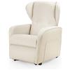 Fisiomatic Relax System Fisiomatic® - Poltrona elettrica reclinabile - 2 motori indipendenti - Poltrona Anziani Made in Italy - Passaggio porte - Poltrona relax alzapersona - Mod.Noemi (White)
