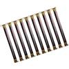 SHINEOFI Telai Metallo per Borse Fai da Te 10 Pezzi Bronzo da 18 Cm Accessori per Chiusura Portamonete Cerniere Interne per Progetti Cucito