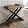 IMAGO FACTORY Tiago - Consolle Allungabile, Tavolo Allungabile Sala da Pranzo (Fino a 300cm) Mobile Consolle Ingresso Moderno, Tavolo Cucina Allungabile, Console Arredo Made in Italy (Color Noce)