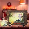 AptoFun Quadro d'ardesia personalizzato,Tavola di ardesia da personalizzare con foto e testi propri su Nutur Schifferplatte come regalo fotografico(16x11cm)