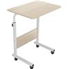 soges Portatile Tavolo Laptop 60x40cm Tavolo per Notebook PC con Piattaforma Divano Tavolo Bianco 05#1-60MP