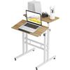 soges Stand Up Desk regolabile Scrivania del computer Workstation mobile Desktop sit-stand Scrivania in piedi, l scrivania aptop,101-OK-N