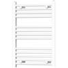 Ambra Clima TERMOARREDO SCALDASALVIETTE Elvia H 178,5X50 CM INTERASSE 45CM Bianco