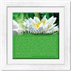 Lupia - Quadro mattonella Ceramica Modern White 29x29 cm con significato del Nome Alessandra