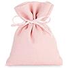 Generico Sacchetti in Cotone | Vari Colori | Misura 8x10 cm Ideali per bomboniere segnaposto per 5 Confetti portaconfetti Porta Confetti (12 Pezzi Rosa targhetta Cupido)