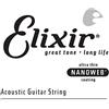 Elixir Corda singola per chitarra acustica bronzo 80/20 Elixir® Strings con rivestimento NANOWEB® (.024)