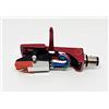 MAG Testina rossa, supporto, cartuccia e stilo, ago ellittico per Numark TT100, TT200, TT500, TT1510, TT1529, TT1550, TT1520, TT1600, TT1610, TT1625, TT1650, TT1700, TT1910