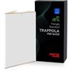 Addictive Sound Bass Trap Angolare Standard 35x35x98cm, Bianca | Assorbimento 80-2000 Hz, lana minerale ad alta densità, autoportante e impilabile, ignifugo Classe A1, made in UE