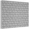 MuchoWow© Decorazioni Casa 80x60 cm Pannelli Acustici Fonoassorbenti Parete Pannello Fonoassorbente Decorativo Insonorizzanti Per Pareti Isolante Acustico Grigio - Archi - Motivo