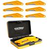 MusicNomad Electric Guitar Diamond Coated Nut File Set - Light Strings (MN111515)