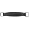 POENVFPO Maniglia per Amplificatore per Chitarra, Maniglia per Amplificatore in Pelle PU Altoparlante di Rinforzo in Acciaio per Strumento Musicale (BLACK)