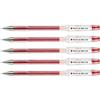 PILOT G-TEC-C4 - Penna roller, punta ultra sottile, 0,4, 0,2 mm, colore: Rosso