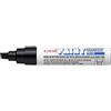 Uni-Ball - Pennarello a vernice Uni Paint PX-30 con punta a cuneo, nero | Punta a cuneo da 4-8,5 mm per grandi superfici, resistente all'acqua e alla luce
