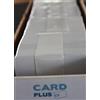 CardPlus, tessere di plastica, in PVC, di colore bianco (confezione da 500 pezzi)