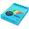 Fabriano Carta in risma colorata Fabriano 500 fogli A4 80gr azzurro [60321297]