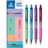 PILOT G-2-07 Bubble - Penna a sfera con inchiostro gel, retrattile, con impugnatura ergonomica, per scrivere, prendere appunti e creatività, inchiostro blu, confezione con buste (multicolore