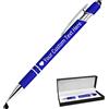 STREADVE Penna Personalizzata con Incisione Logo Nome Penne Personalizzate Penne Personalizzabili Regalo Penna Personalizzabile per Ufficio Laurea Compleanno Donna Uomo Universitari, Blu