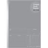 KOKUYO Campus Study Planner Notebook, a righe giornaliere, Semi-B5, grigio, per 63 giorni, importato dal Giappone (NO-Y80MD-M)