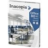 alphaink INACOPIA Office Carta A4 80gr - 1 Risma da 500 Fogli - Carta per Stampante Laser e Inkjet - Alta Bianchezza, Carta Ufficio Certificata PEFC