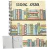 Générique Reading Journals Book, Journaling Notebooks, 11.02 x 7.87 in Portable Journal Reading Tool, Diary Notepad, Keeps Notes Organized for Personal Note Taking and Other Agenda