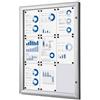 Danieli - Bacheca da Esterno Porta Menu e Avvisi A4. Bacheca con Serratura e Coppia di Chiavi in Dotazione. Facile Fissaggio a Parete. Superficie in Acciaio Magnetica e Scrivibile. (9 x A4)