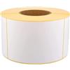 Sa.Ba.Cart E58744062B Confezione 30 Rotoli di Etichette Bianche, 58x74 mm, Adesive Termiche per Bilancia, 620 Etichette a Rotolo, Foro 40 mm
