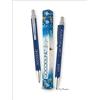 Goccioline Penna a Sfera Ricaricabile Goccioline in Elegante Scatolina-Gioiello (1 Blu)