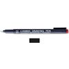 SNOWMAN Pennino Pennarello Penna per lucidi Punta 0.05 a 0.8 blu rosso nero da disegn SNOWMAN Punta 0.3/Nero