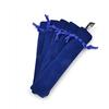 Bestowal Sacchetto a Forma di Penna a Sacchetto di Penna per Ufficio Portatile a Forma di Penna con Sacchetto a Penna in Velluto (Blu, 10Pcs)