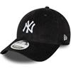 New Era Berretto da baseball MLB New York Yankees per adulti, nero
