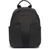 MOMO Design Zainoda da uomo in Ecopelle Prodotto vegano 32x40x12 cm MO-17CO-BLACK