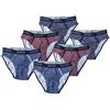 Henry Cotton's Slip Uomo bielastico 3 o 6 Pezzi HC/su/A5 Cotone Intimo Fantasia (6, L)