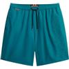 Superdry Pantaloncini da bagno da uomo con ricamo di, Verde foresta, L