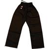 Playwell Karate Nero 100% Cotone Pantaloni - - Nero, 4/170cm
